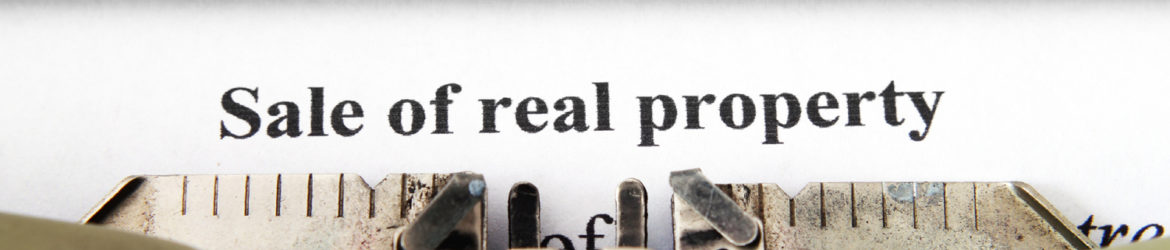 Sale of real property form